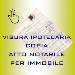 COPIA ATTO NOTARILE PER IMMOBILE